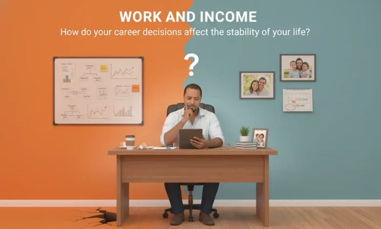 العمل والدخل: كيف تؤثر قراراتك المهنية على استقرار حياتك؟